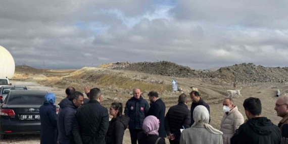 Bayburt’ta katı atık ve ambalaj atığı tesislerinde denetim yapıldı