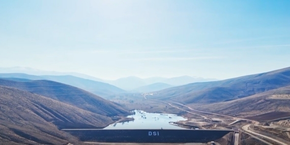 Bayburt’taki Yelpınar Göleti’nde su tutulmaya başlandı