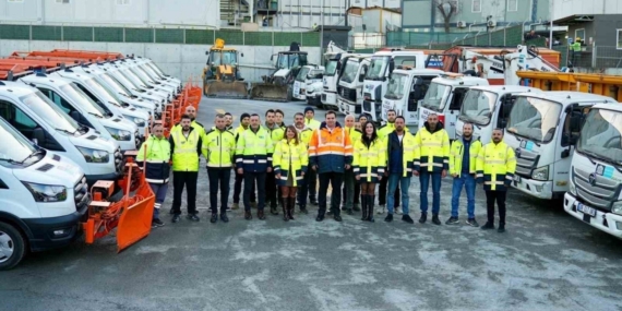 Beşiktaş Belediyesi olumsuz hava şartlarına karşı hazırlıklarını tamamladı