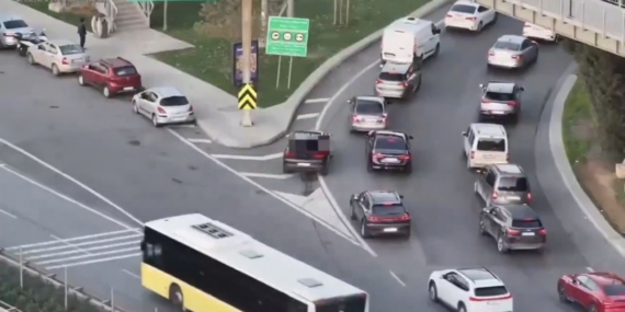 Beykoz’da "kaynak manevrası" pahalıya patladı: 32 sürücüye 69 bin lira ceza kesildi