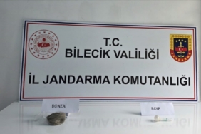 Bilecik’te jandarmanın şüphe üzerine durdurduğu araçtan uyuşturucu çıktı