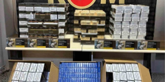 Bilecik’te kaçakçılığa darbe: Binlerce makaron ve tütün ele geçirildi