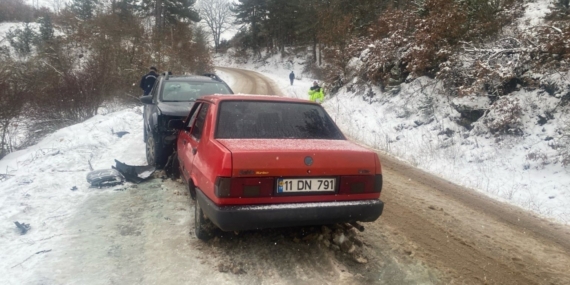 Bilecik’te meydana gelen trafik kazasında 4 kişi yaralandı