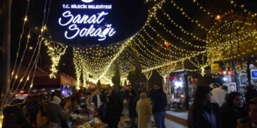 Bilecik’te Sanat Sokağına yoğun ilgi