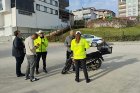 Bilecik’te trafik güvenliği için motosiklet ve ATV denetimi