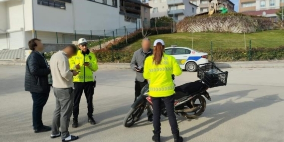 Bilecik’te trafik güvenliği için motosiklet ve ATV denetimi