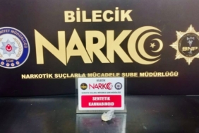Bilecik’te uyuşturucu operasyonu: 1 gözaltı