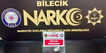 Bilecik’te uyuşturucu operasyonu: 1 gözaltı
