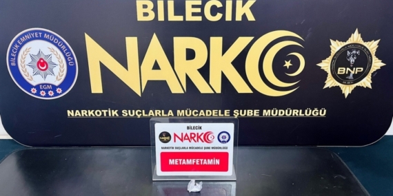 Bilecik’te uyuşturucu operasyonu: 1 gözaltı