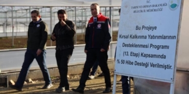 Bilecik’te yüzde 50 hibeli modern sera üretime katkı sağlıyor