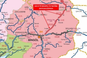 Bingöl-Erzurum karayolu tır trafiğine kapatıldı