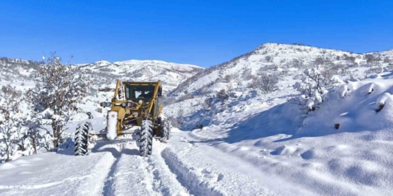Bingöl’de 96 köy yolu ulaşıma kapandı