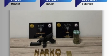 Bingöl’de tabanca ele geçirildi