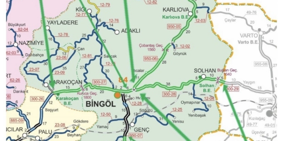 Bingöl’de tır trafiğine kapanan yollar açıldı