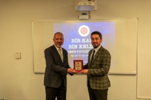 "Bir Kare, Bin Kelime", "Basında Haber Fotoğrafı Kullanımı" eğitimi gerçekleştirildi