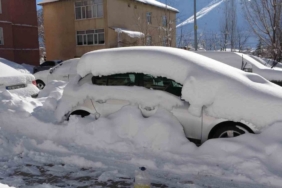 Bitlis’te kar esareti: 181 köy yolu ulaşıma kapandı
