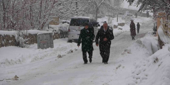 Bitlis’te yağan kar 180 köy yolunu ulaşıma kapattı