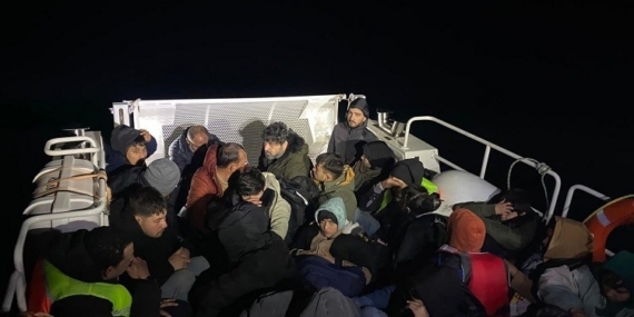 Bodrum’da 39 düzensiz göçmen yakalandı