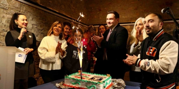 Bodrum’da uluslararası topluluğa yeni yıl kutlaması