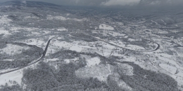 Bolu Dağı’nda ulaşım açık, manzara kartpostallık