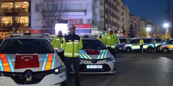 Bolu’da emniyet ve jandarmaya 68 yeni araç tahsis edildi