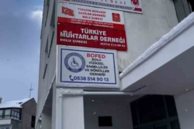 Bolu’da hırsızlar, engelliler derneğinin masa ve sandalyesini çaldı