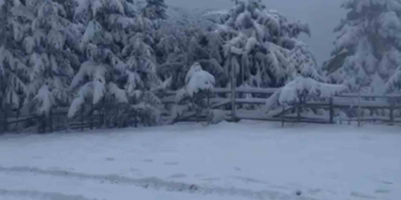Bolu’da kış turizmine yapay kar desteği