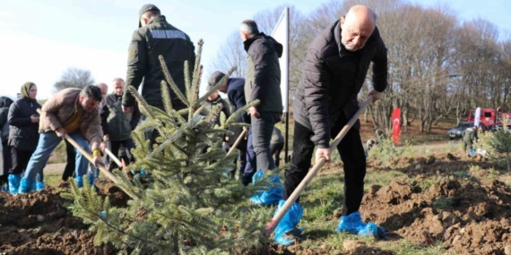 Bolu’da otel faciasında yaşamını yitiren 78 kişi için hatıra ormanı
