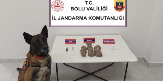 Bolu’da otomobilde zulalanmış uyuşturucuya 2 gözaltı