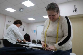 Bolu’da özel çocuklar eğitim alırken, anneleri el emeği ürünler üretiyor