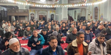 Bolu’da Regaip Kandili’nde camiler dolup taştı