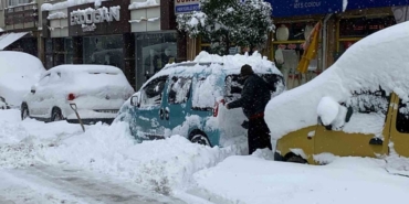 Bolu’yu kar esir aldı: "Hiç kimse panik yapmasın"