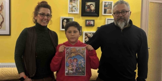 Bolu’yu temsil etti, bin 600 eser arasından Türkiye birincisi oldu