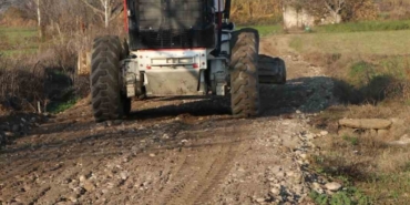 Bozdoğan Belediyesi’nden ova yollarında çalışma