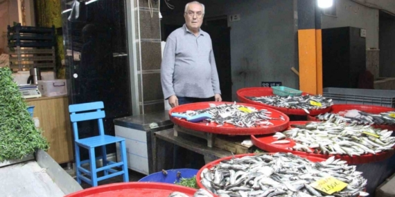 Bozdoğan’da balık tezgahlarının en çok tercih edilen çeşidi hamsi oldu
