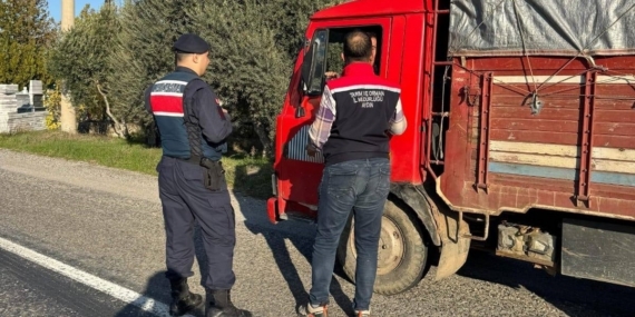 Bozdoğan’da ilçe tarım ve jandarmadan yol denetimi