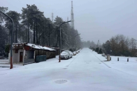 Boztepe beyaz gelinliğini giydi