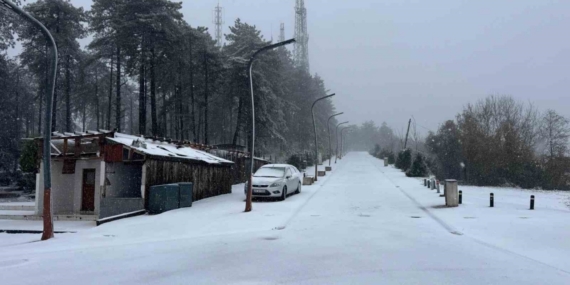 Boztepe beyaz gelinliğini giydi