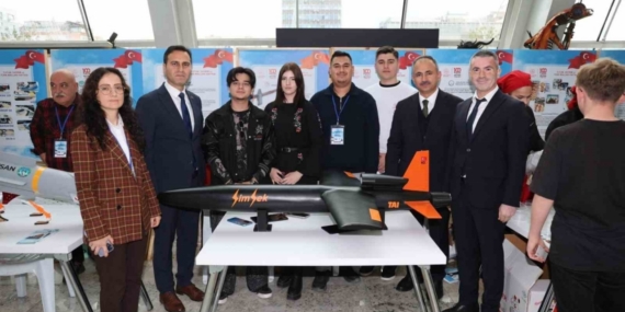 BŞEÜ’ nün geliştirdiği İHA projeleri sergide ilgi odağı oldu