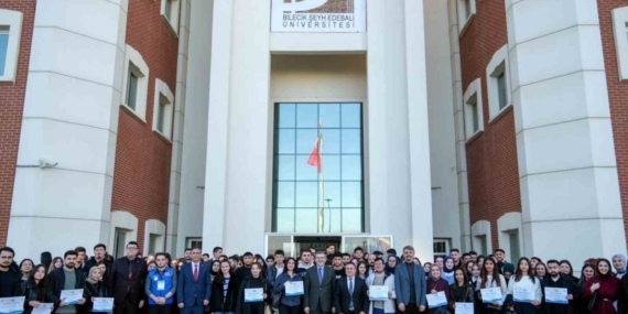 BŞEÜ’de ÜNİDES sertifika töreni