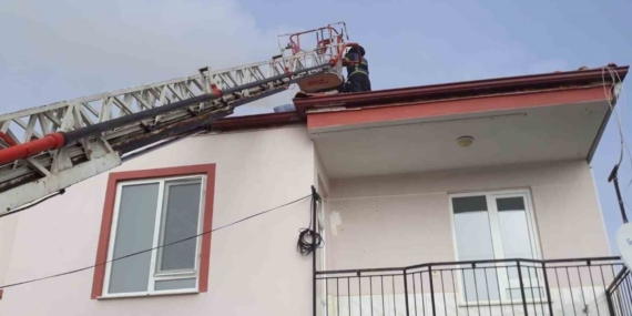 Bucak’ta bacada yangın paniği