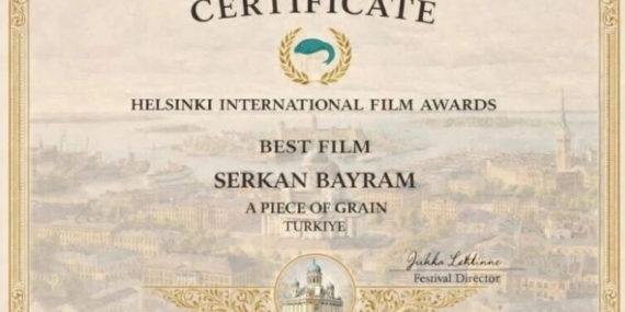 ‘Buğday Tanesi’ne Helsinki Film Festivali’nde ‘En İyi Film’ ödülü