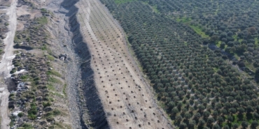 Buharkent’te İlek Bahçesi Projesi’nde altyapı çalışmaları sürüyor