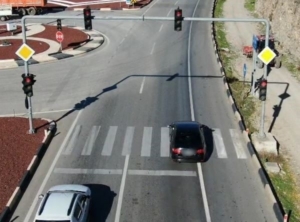 Burdur’da polisten trafik denetimi