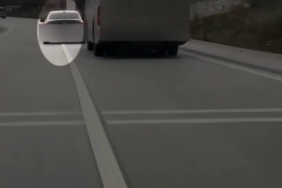 Burdur’da yolcu otobüsünün trafik güvenliğini tehlikeye sokan sürücüye ceza