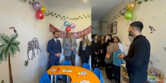 Burhaniye Uygulamalı Bilimler Fakültesi’nden özel çocuklara oyun alanı desteği