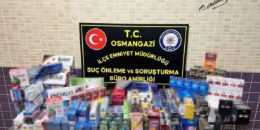 Bursa’da 2 bin adet gümrük kaçağı sigara ele geçirildi