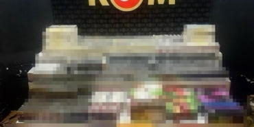 Bursa’da 8 bin 870 paket kaçak sigara ele geçirildi