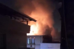 Bursa’da çatı yangını mahalleyi ayağa kaldırdı