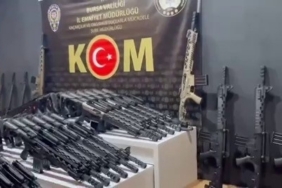 Bursa’da kaçak silah operasyonu: 118 ruhsatsız tüfek ele geçirildi